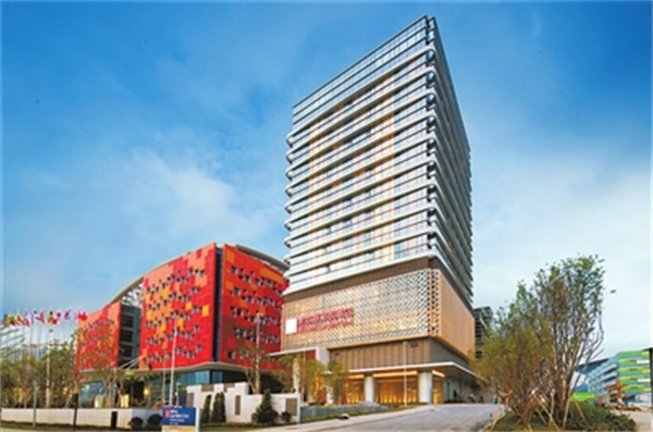 珠海橫琴希爾頓花園酒店珠海電動(dòng)感應(yīng)門